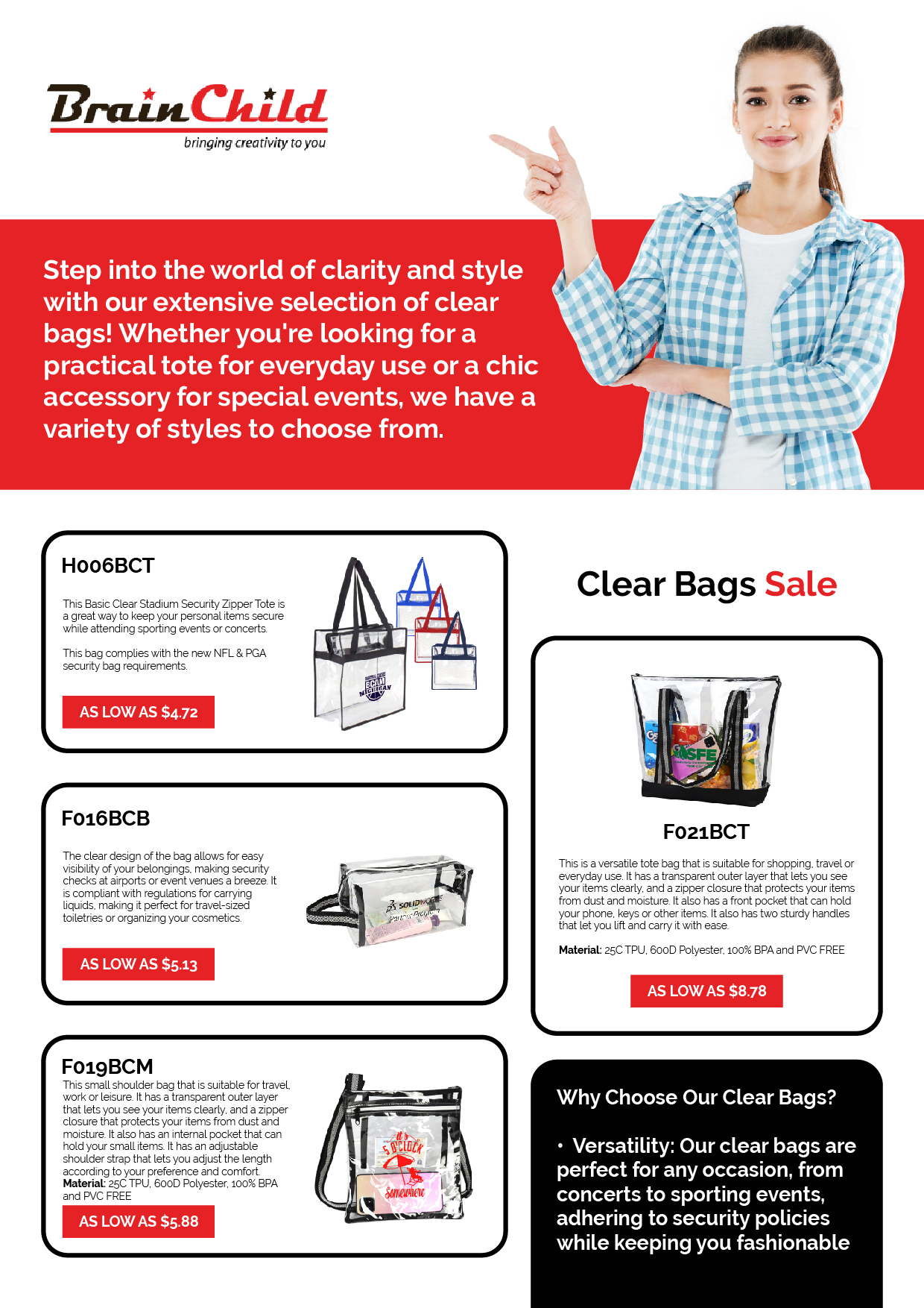 Product flyer